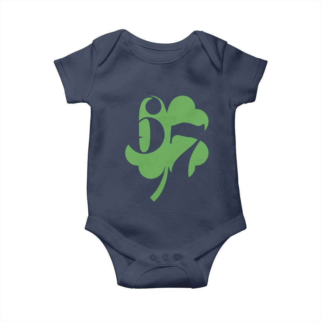 Funny St Patricks Day 67 Six Seven Meme Shamrock Baby Onesie