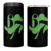 Funny St Patricks Day 67 Six Seven Meme Shamrock 4 in 1 Can Cooler Tumbler