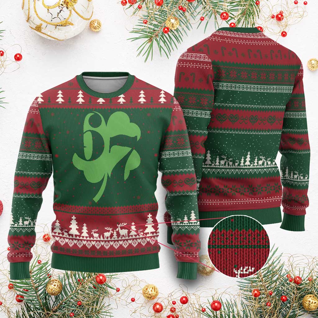 Funny St Patricks Day 67 Six Seven Meme Shamrock Ugly Christmas Sweater