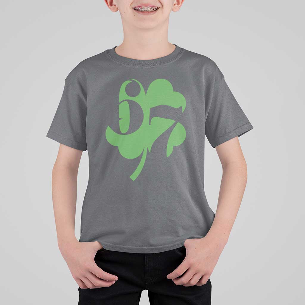 Funny St Patricks Day 67 Six Seven Meme Shamrock T Shirt For Kid