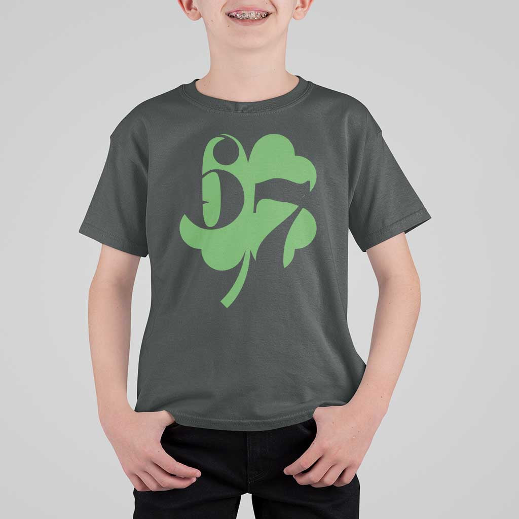 Funny St Patricks Day 67 Six Seven Meme Shamrock T Shirt For Kid