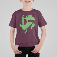 Funny St Patricks Day 67 Six Seven Meme Shamrock T Shirt For Kid