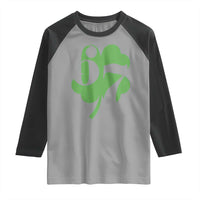 Funny St Patricks Day 67 Six Seven Meme Shamrock Raglan Shirt
