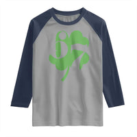 Funny St Patricks Day 67 Six Seven Meme Shamrock Raglan Shirt