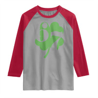 Funny St Patricks Day 67 Six Seven Meme Shamrock Raglan Shirt
