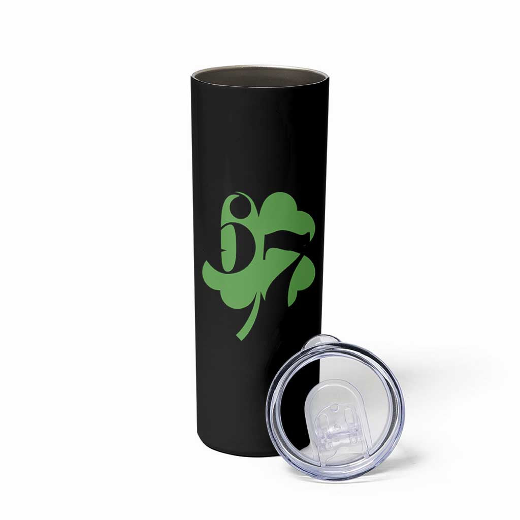 Funny St Patricks Day 67 Six Seven Meme Shamrock Skinny Tumbler