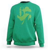 Funny St Patricks Day 67 Six Seven Meme Shamrock Sweatshirt