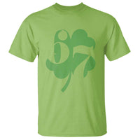 Funny St Patricks Day 67 Six Seven Meme Shamrock T Shirt