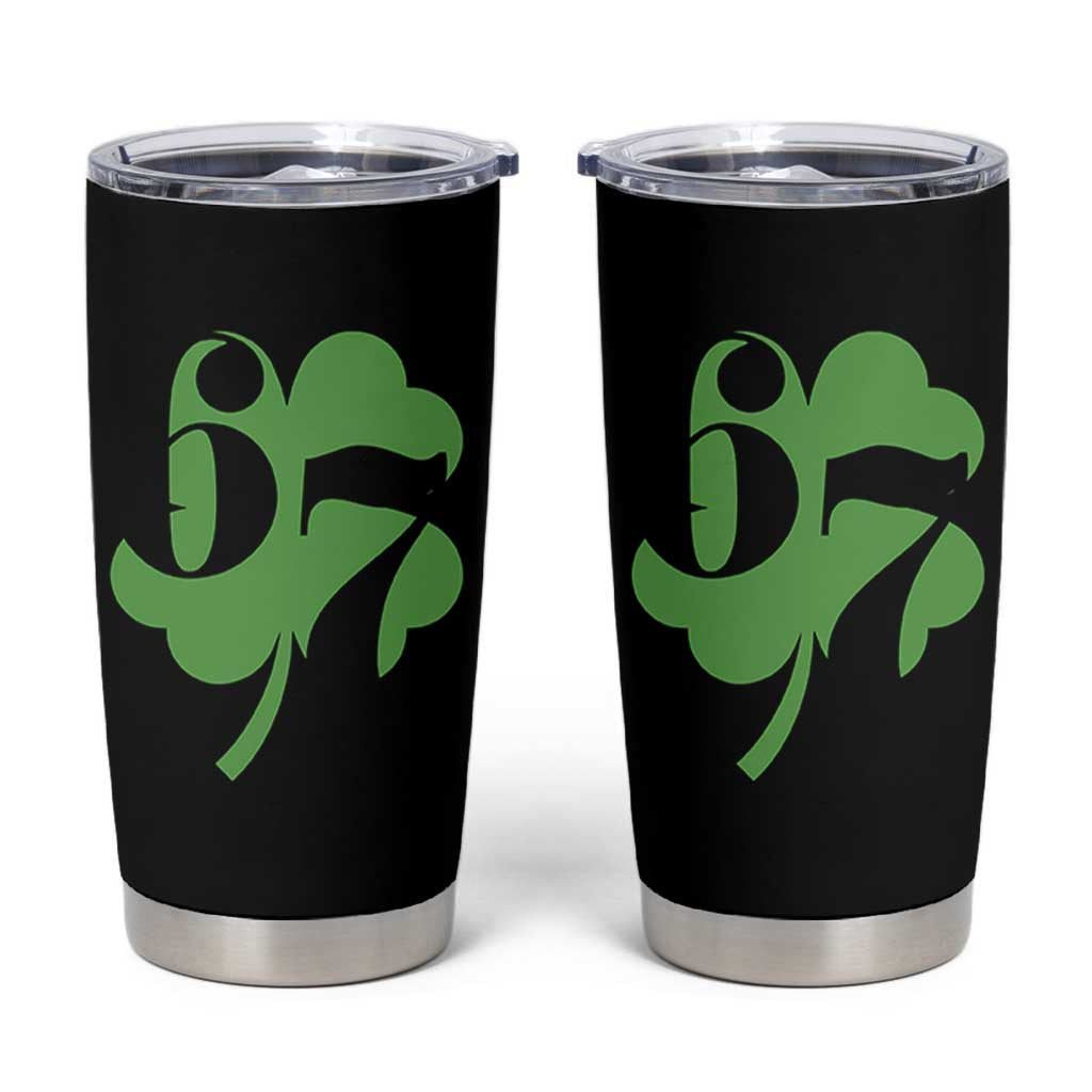 Funny St Patricks Day 67 Six Seven Meme Shamrock Tumbler Cup