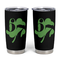 Funny St Patricks Day 67 Six Seven Meme Shamrock Tumbler Cup
