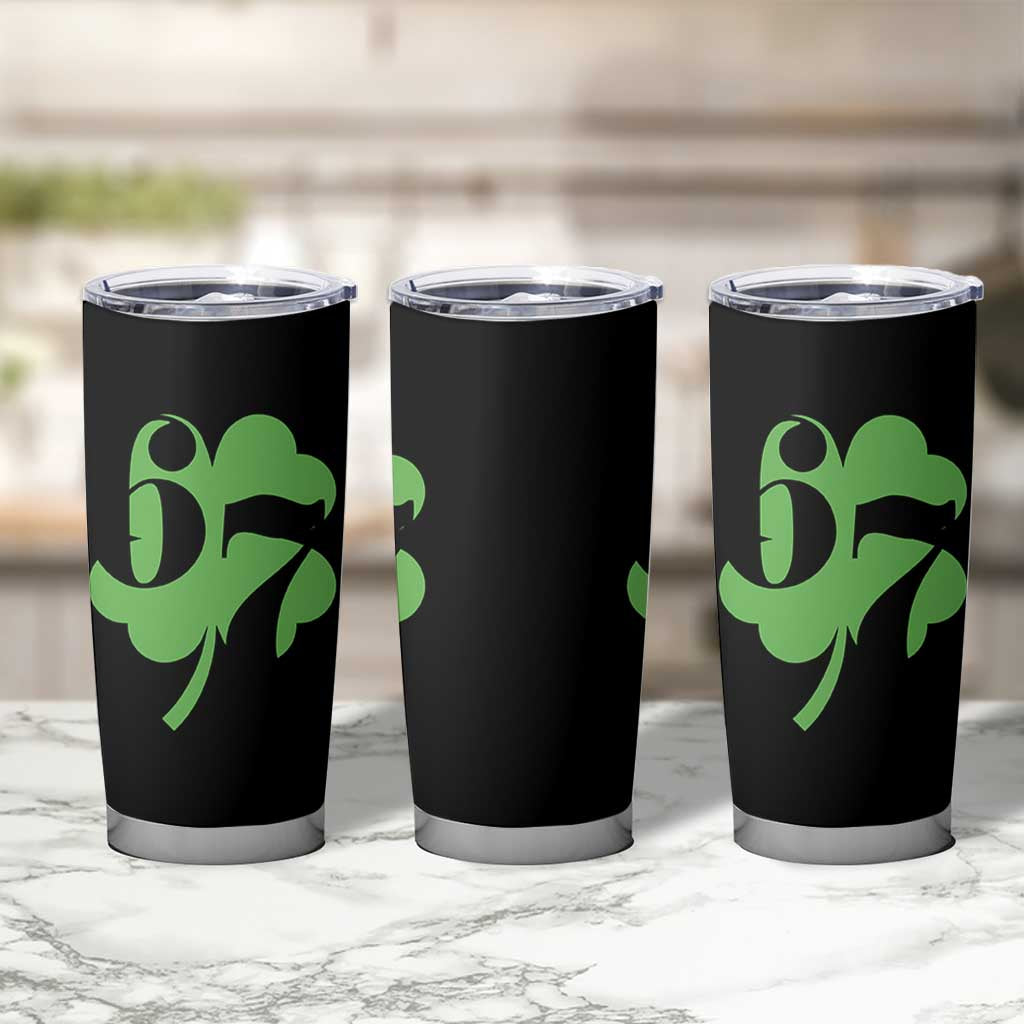 Funny St Patricks Day 67 Six Seven Meme Shamrock Tumbler Cup