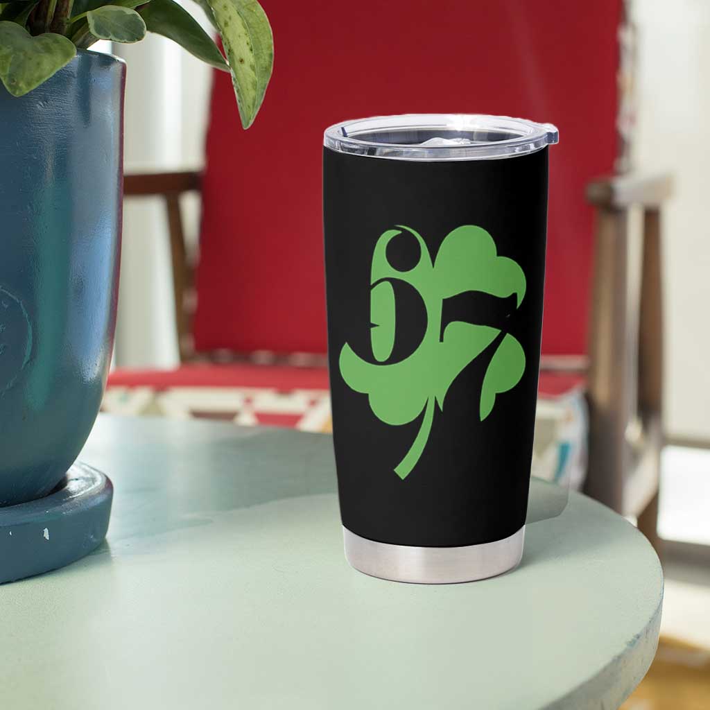 Funny St Patricks Day 67 Six Seven Meme Shamrock Tumbler Cup