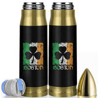 Boston St Patricks Day Bullet Tumbler Distressed Shamrock Vintage Irish Flag