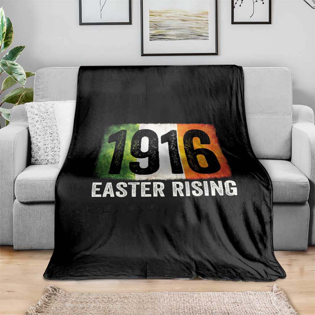 Ireland Easter Rising 1916 Throw Blanket Irish Rebellion Vintage Flag