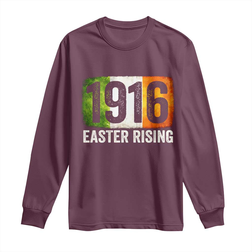 Ireland Easter Rising 1916 Long Sleeve Shirt Irish Rebellion Vintage Flag