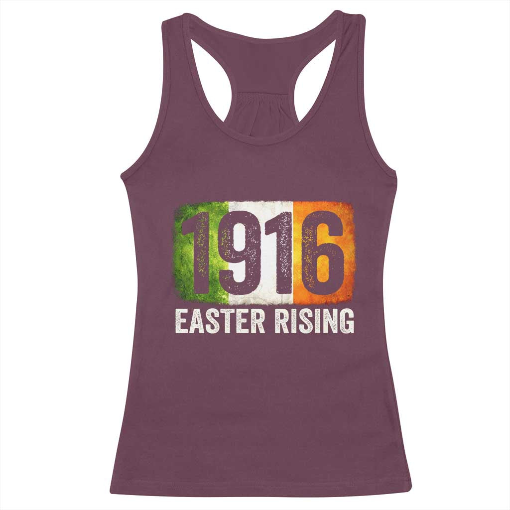 Ireland Easter Rising 1916 Racerback Tank Top Irish Rebellion Vintage Flag