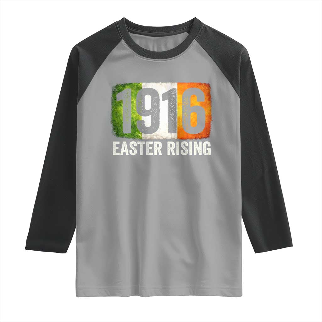Ireland Easter Rising 1916 Raglan Shirt Irish Rebellion Vintage Flag