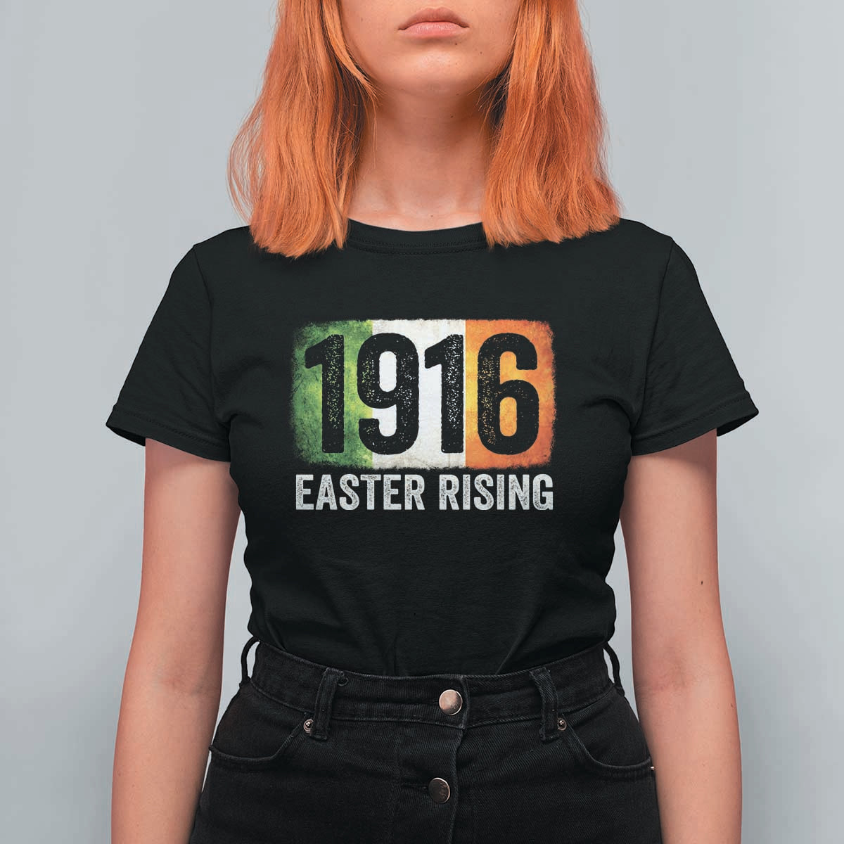 Ireland Easter Rising 1916 T Shirt For Women Irish Rebellion Vintage Flag