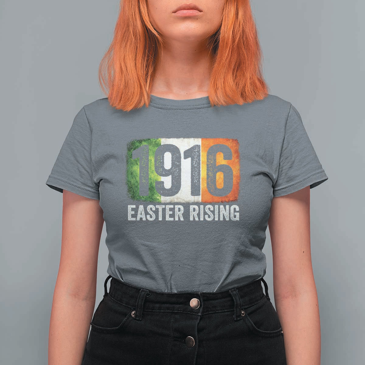 Ireland Easter Rising 1916 T Shirt For Women Irish Rebellion Vintage Flag