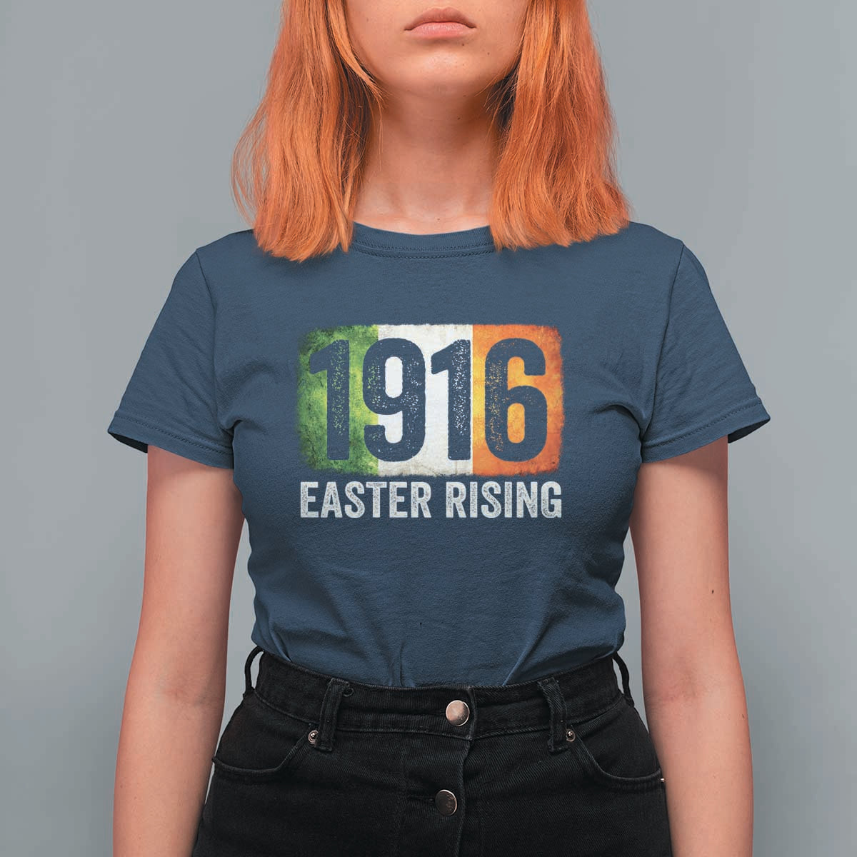 Ireland Easter Rising 1916 T Shirt For Women Irish Rebellion Vintage Flag