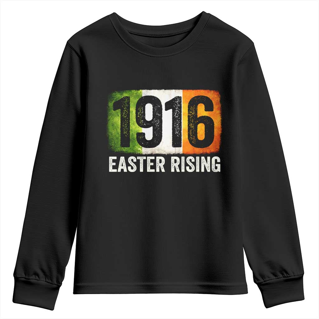 Ireland Easter Rising 1916 Youth Sweatshirt Irish Rebellion Vintage Flag
