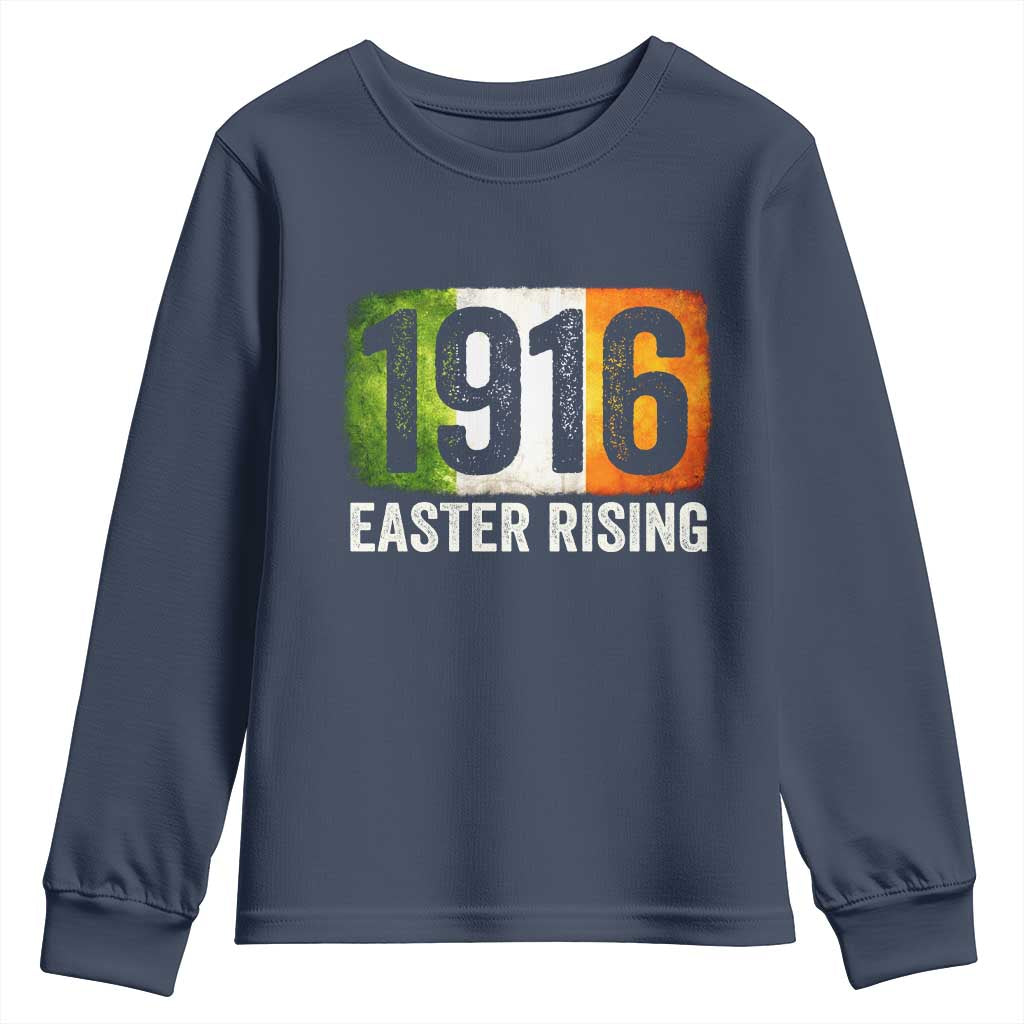 Ireland Easter Rising 1916 Youth Sweatshirt Irish Rebellion Vintage Flag