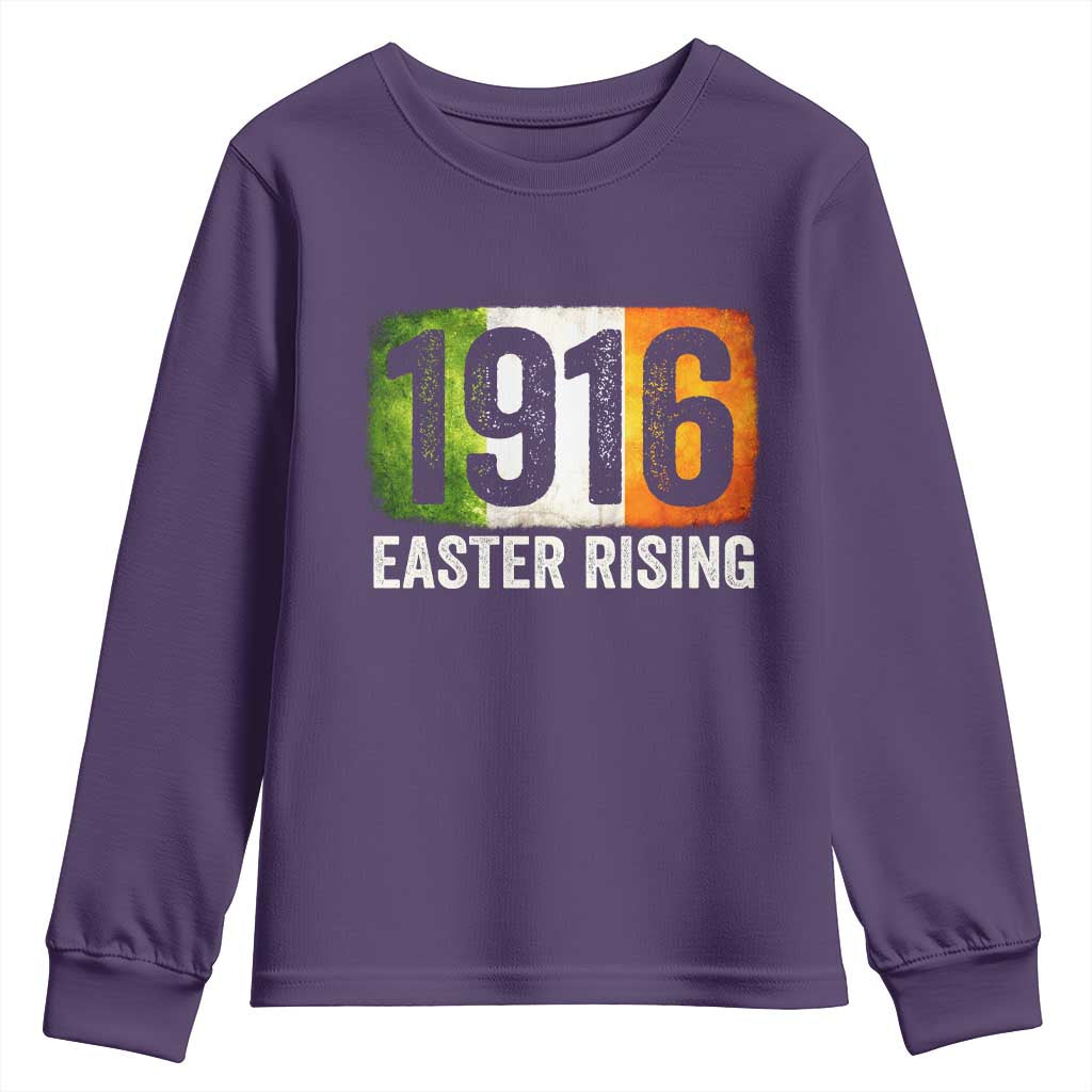 Ireland Easter Rising 1916 Youth Sweatshirt Irish Rebellion Vintage Flag