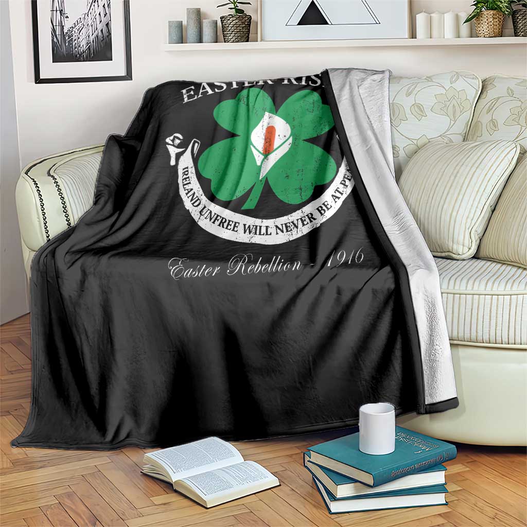 Easter Rising Throw Blanket Ireland Unfree Will Never Be At Peace 1916 Irish Rebellions