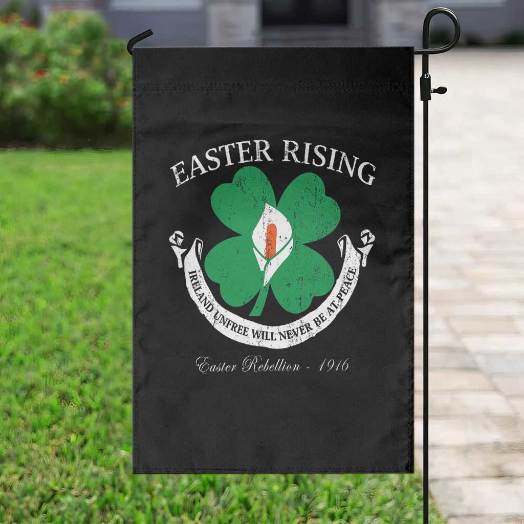 Easter Rising Garden Flag Ireland Unfree Will Never Be At Peace 1916 Irish Rebellions