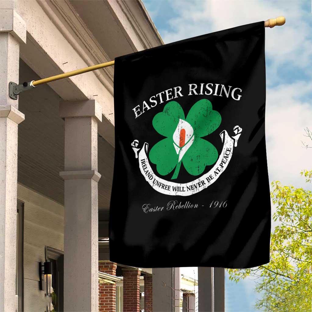 Easter Rising Garden Flag Ireland Unfree Will Never Be At Peace 1916 Irish Rebellions