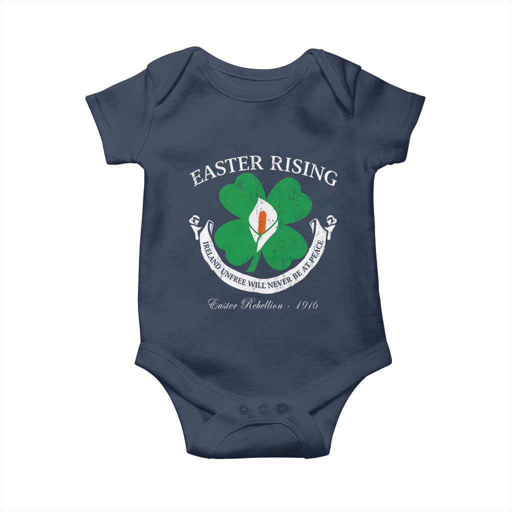 Easter Rising Baby Onesie Ireland Unfree Will Never Be At Peace 1916 Irish Rebellions
