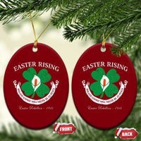 Easter Rising Ceramic Ornament Ireland Unfree Will Never Be At Peace 1916 Irish Rebellions