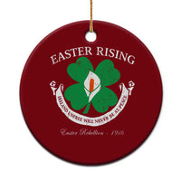 Easter Rising Ceramic Ornament Ireland Unfree Will Never Be At Peace 1916 Irish Rebellions