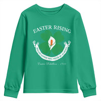 Easter Rising Youth Sweatshirt Ireland Unfree Will Never Be At Peace 1916 Irish Rebellions