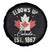 Elbows Up Canada EST 1867 Spare Tire Cover True North Strong and Free Proud Canadian Maple Leaf