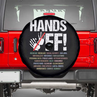 Hands Off Spare Tire Cover Social Security And Medicare Protest Vintage Hand Print