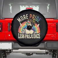 More Pride Less Prejudice Spare Tire Cover Pride Month LGBTQ Rainbow