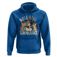 More Pride Less Prejudice Hoodie Pride Month LGBTQ Rainbow