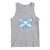 Funny Scottish Thistle I Am Not A Weed Tank Top Scotland Flag