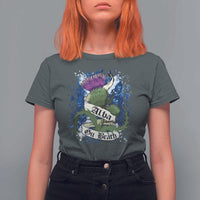 Alba Gu Brath T Shirt For Women Vintage Thistle Flower Scottish Scotland Flag Saltire