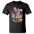 Funny Easter Day Cat Bunny Ears Egg Basket T Shirt