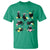 Funny Black Cat With Bunny Eggs Easter Day T Shirt