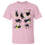 Funny Black Cat With Bunny Eggs Easter Day T Shirt