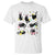 Funny Black Cat With Bunny Eggs Easter Day T Shirt