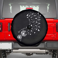 Military Child Month Spare Tire Cover Brave Enough To Bloom Wherever We Land Dandelion Flowers