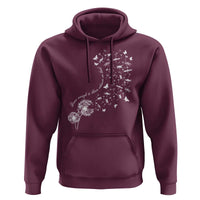 Military Child Month Hoodie Brave Enough To Bloom Wherever We Land Dandelion Flowers