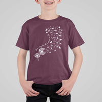 Military Child Month T Shirt For Kid Brave Enough To Bloom Wherever We Land Dandelion Flowers