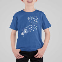 Military Child Month T Shirt For Kid Brave Enough To Bloom Wherever We Land Dandelion Flowers