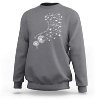 Military Child Month Sweatshirt Brave Enough To Bloom Wherever We Land Dandelion Flowers