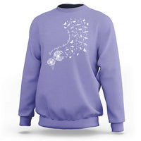 Military Child Month Sweatshirt Brave Enough To Bloom Wherever We Land Dandelion Flowers